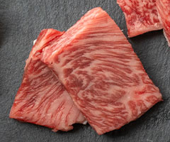 飛騨牛の肩ロースの写真
